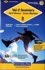 Wandelkaart 23 Val d'Anniviers - Val d'Hérens - Crans-Montana | Kümmerly & Frey