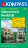 Kompass wandelkaart 769 Schwarzwald nord / Zwarte Woud