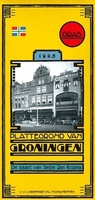 Plattegrond van Groningen - De kaart van Siebe Jan Bouma 1925 | Platform Gras