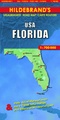 Wegenkaart  - landkaart Florida | Hildebrand's