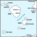 Wandelkaart Schotland Landranger 039 Rum, Eigg & Muck | Ordnance Survey