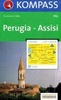 Wandelkaart - fietskaart 663 Perugia - Assisi | Kompass