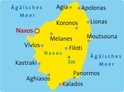 Wandelkaart - Fietskaart WK 246 Naxos | Kompass