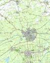 Topografische kaart / Wandelkaart 6B Dokkum