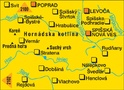Kompass wandelkaart 2103 Slovenský raj - Slowakisches Paradies