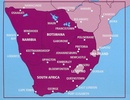 Wegenkaart - landkaart South Africa - Namibia / Botswana | Hallwag