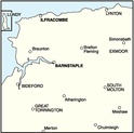 Wandelkaart Engeland Landranger 180 Barnstaple & Ilfracombe, Lynton & Bideford | Ordnance Survey