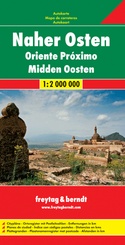 Landkaart - wegenkaart Naher-Osten / Midden Oosten Freytag und Berndt