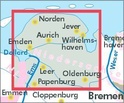 Fietsgids Ost Friesland Radatlas | Bikeline