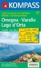 Wandelkaart 97 Omegna-Varallo-Lago d' Orta | Kompass