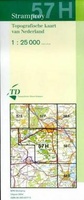 Topografische kaart - wandelkaart  57H Stramproy