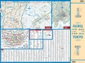 Stadsplattegrond - landkaart Tokyo | Borch Map