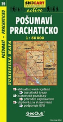 Shocart 39 POŠUMAVÍ, PRACHATICKO - Böhmerwald-Vorgebirge - Prachatitz   / Wandelkaart Tsjechie