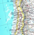 Wandkaart Zuid Amerika - South America papieren versie | National Geographic