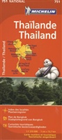 Landkaart - wegenkaart Thailand | Michelin 751