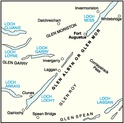 Wandelkaart Schotland Landranger 034 Fort Augustus, Glen Albyn & Glen Roy | Ordnance Survey