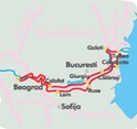 Fietsgids Donauradweg 5 von Belgrad zum Schwarzen Meer Belgrado - Zwarte Zee | Bikeline Esterbauer