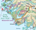Landkaart - wegenkaart British Columbia South (Canada) Vancouver - Calgary | ITMB