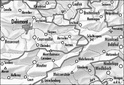 223T Delémont - Wandelkaart Topografische kaart Zwitserland | Bundesamt