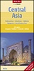 Landkaart -  wegenkaart Central Asia - Centraal Azië: Turkmenistan, Oezbekistan, Tadzjikistan, Kirgistan, Noordoost Iran| Nelles maps