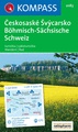 Wandelkaart  WK 2083 Böhmisch-Sächsische Schweiz | Kompass