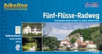 Fietsgids Radatlas Fünf Flusse | Bikeline