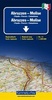 Wegenkaart / landkaart 11 (1391) Kummerley Frey Abruzzen / Molise