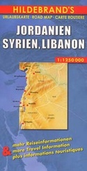 Wegenkaart - Autokaart - Landkaart Jordanië, Syrië & Libanon | Hildebrand's
