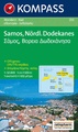 Wandelkaart - Fietskaart WK 253 Samos - Nördlicher Dodekanes | Kompass