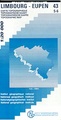 Topografische kaart Belgie NGI 43 / 5-6 Limbourg - Eupen - Jalhay (1:20.000) - wandelkaart