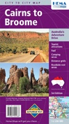 Landkaart -  wegenkaart Cairns to Broome on the Savannah Way | Hema maps