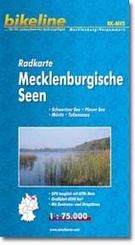 Fietskaart Radkarte Mecklenburgische Seen MV5 | Bikeline
