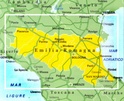 Wegenkaart - landkaart Emilia Romagna fietskaart | Touring club Italiano TCI 1:200.000