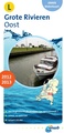 Waterkaart - Vaarkaart Grote Rivieren Oost L 2012 - 2013 | ANWB