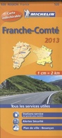 Wegenkaart - Landkaart 520 Franche-Comté 2013 | Michelin