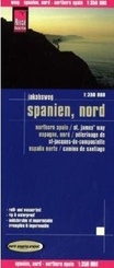 Wegenkaart landkaart Spanje Noord - St. Jacobsroute / Jakobsweg | Reise Know How