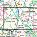 Wandelkaart Ierland 61 Carlow, Kildare, Kilkenny, Laois, Wicklow discovery | Ordnance Survey