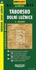 Shocart 38 TÁBORSKO, DOLNÍ LUŽNICE - Tabor  / Wandelkaart Tsjechie