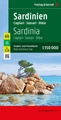 Wegenkaart - landkaart 617 Sardinië | Freytag & Berndt