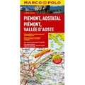 Landkaart - wegenkaart 01 Piemont - Aostatal - Aosta dal | Marco Polo