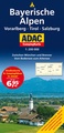 Wegenkaart - campingkaart Bayerische Alpen-Vorarlberg-Tirol-Salzburg | ADAC