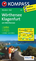 Wandelkaart 061 Wörthersee-Klagenfurt | Kompass
