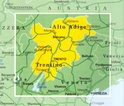 Wegenkaart - landkaart Trentino Alto Adige - Dolomieten fietskaart | Touring club Italiano TCI 1:200.000