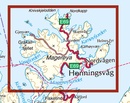 Wandelkaart 2213 Turkart Nordkapp - Noordkaap | Nordeca