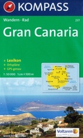 Wandelkaart 237 Gran Canaria | Kompass