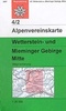 Wandelkaart - Alpenvereinskarte 4/2 Wetterstein und Mieminger Gebirge | OAV
