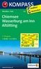 Wandelkaart 159 Chiemsee-Wasserburg am Inn-Altötting | Kompass