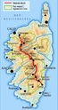 Wandelgids Grande Randonnee GR 20, a travers la montagne Corse - Corsica | FFRP  Ref 067