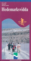 Wandelkaart 2511 Hedemarksvidda - Hamar, topografische kaart Turkart Noorwegen | Statens - Ugland IT