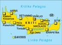 Wandelkaart WK 244 Kreta | Kompass